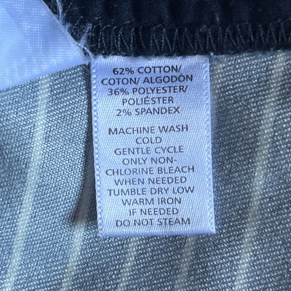 LOFT The Riviera Navy and Cream Striped Pants - Picture 7 of 8